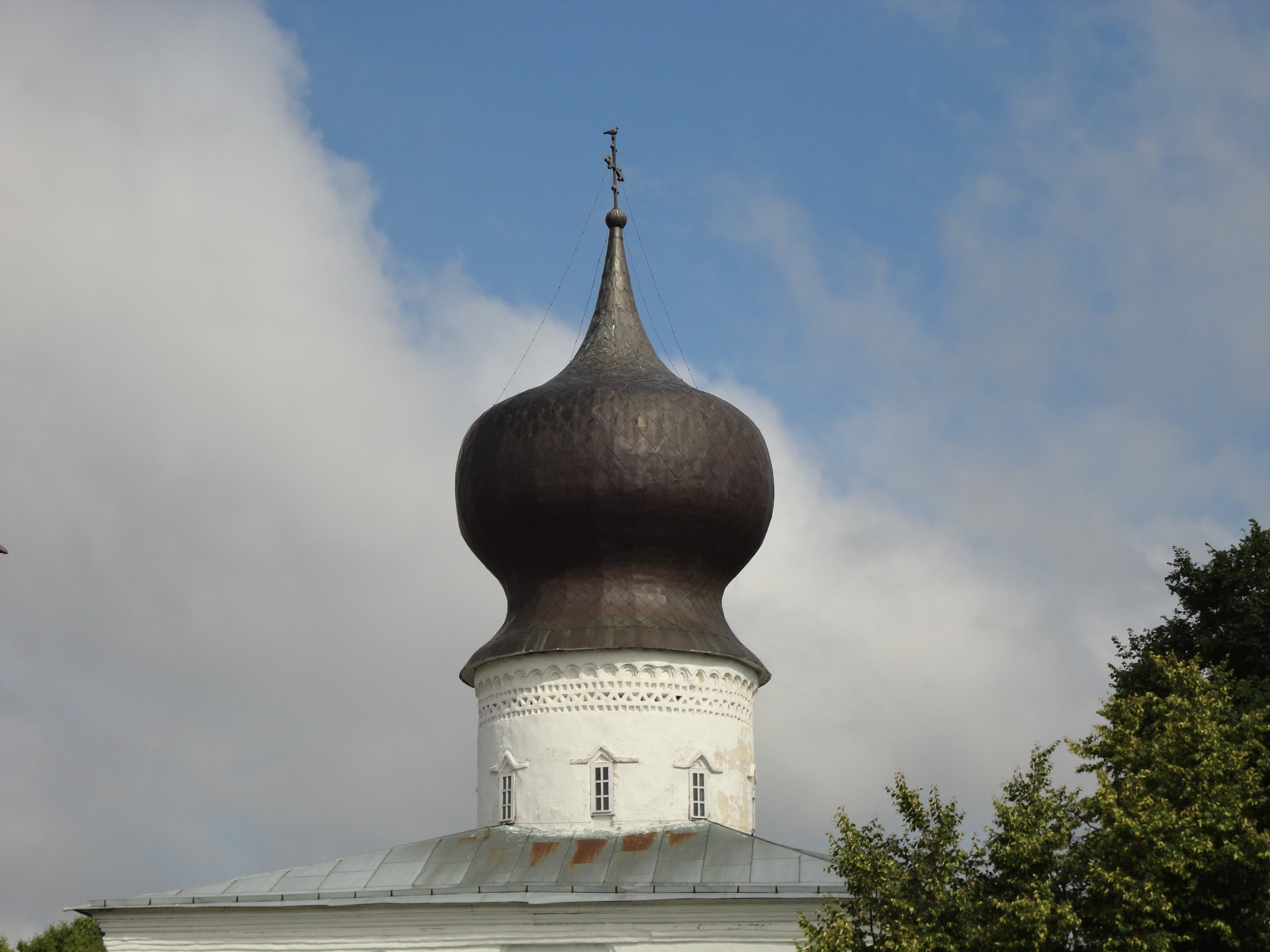 Церковь Успения с Пароменья Псков свод