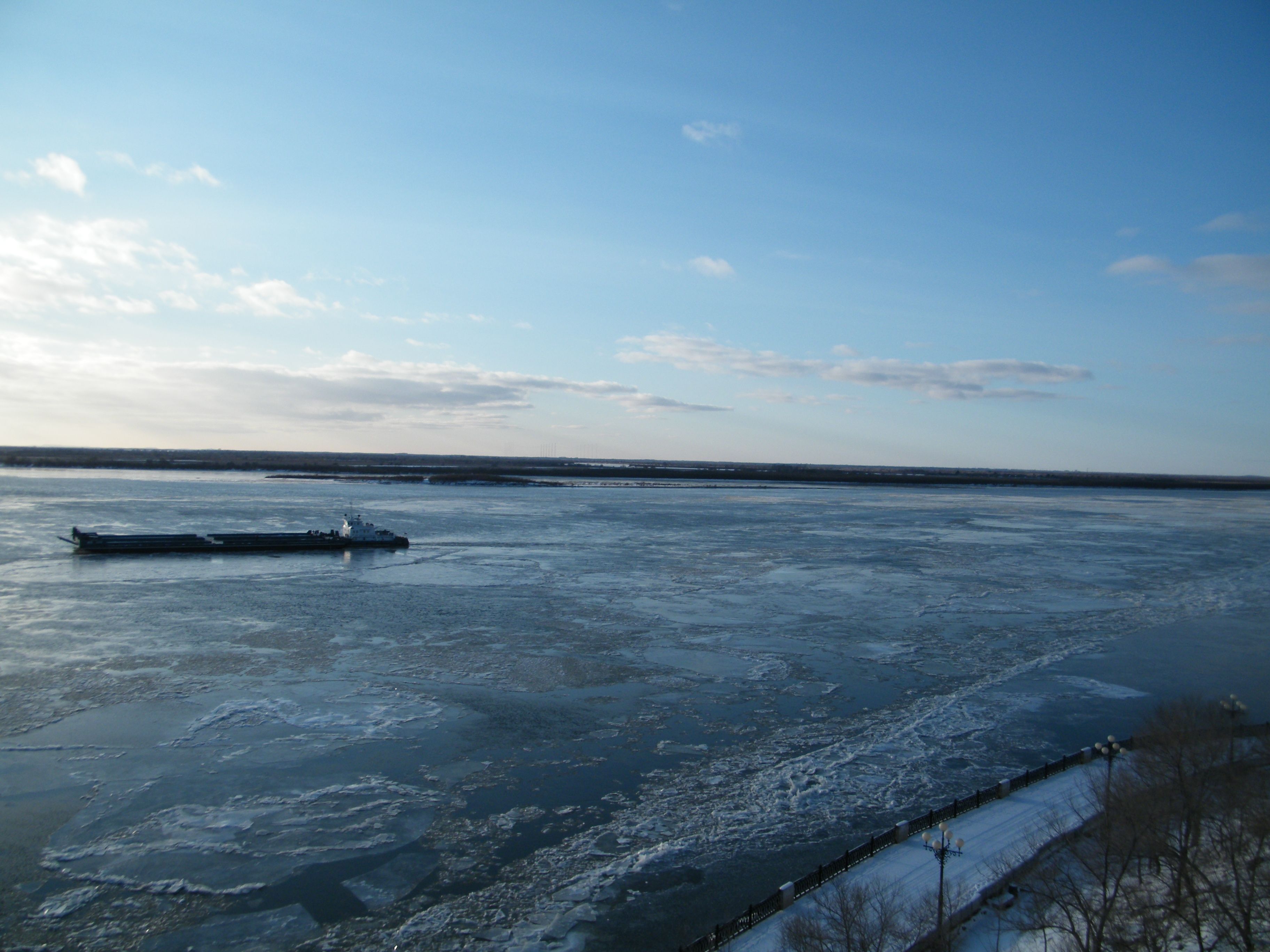 Ледоход хабаровск