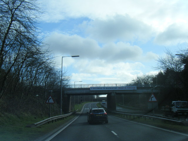 File:A41 passes under New Ferry Road - geograph.org.uk - 3332697.jpg