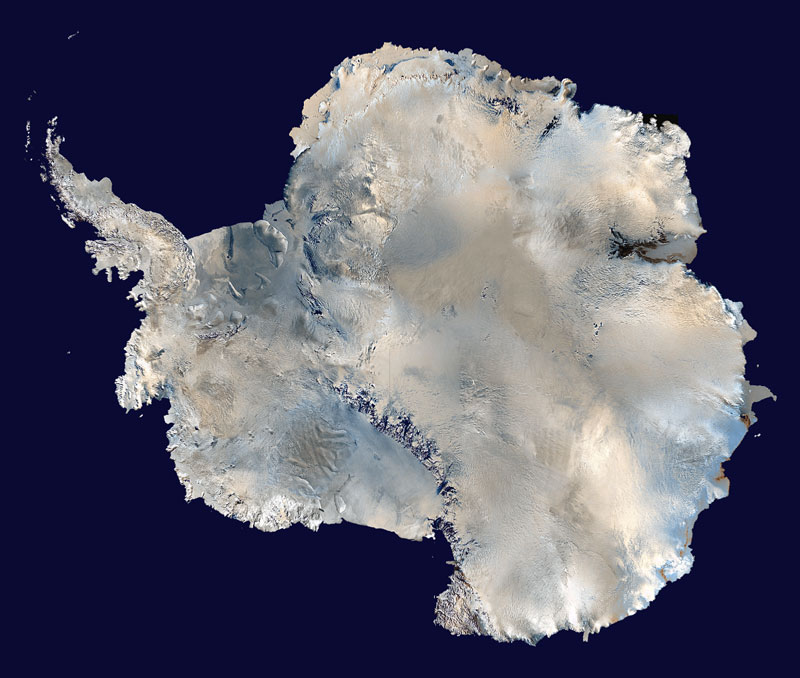 antártida hielo continente nieve