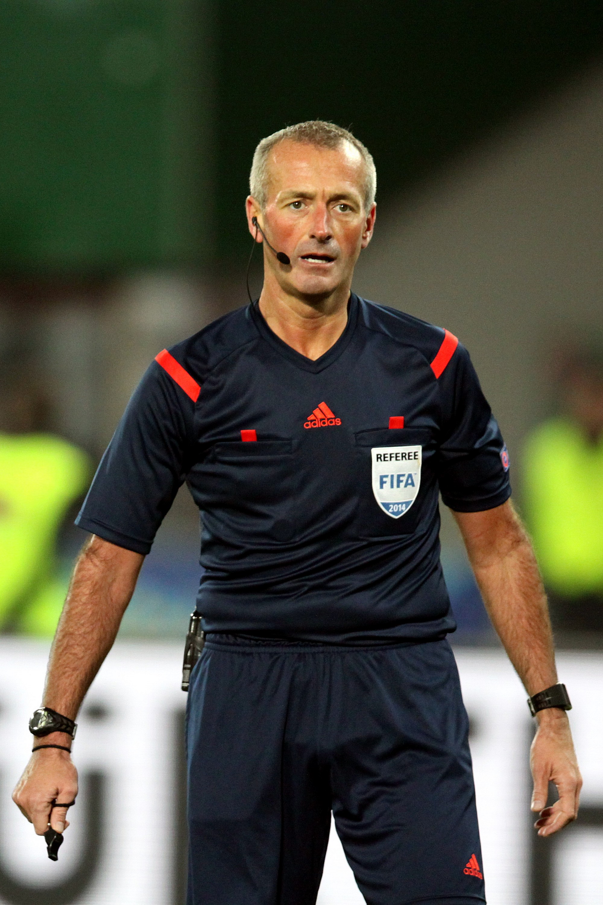 Referee Martin Atkinson