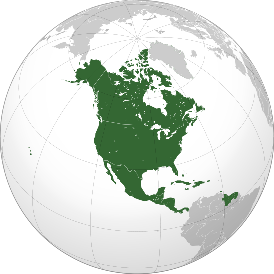 File:CONCACAF orthographic projection Mapa CONCACAF.png