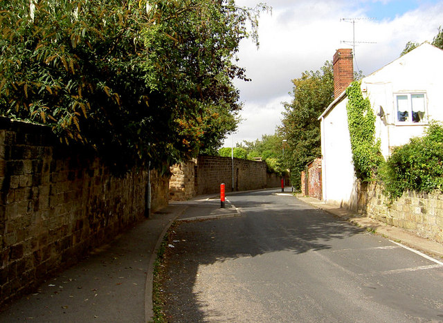 File:Chicane on Highgate Lane. - geograph.org.uk - 535245.jpg