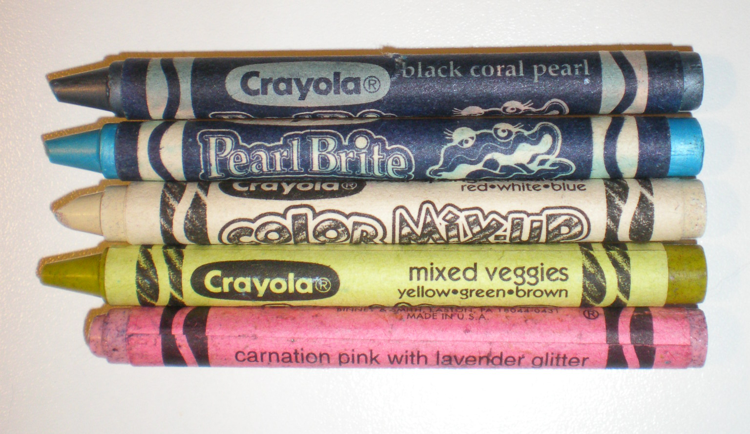 96 Neon, Metallic, Pearlescent & Glitter Crayons, Crayola.com