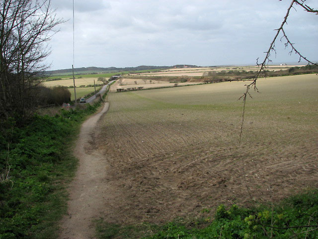 File:Footpath beside Weybourne Road - geograph.org.uk - 747634.jpg