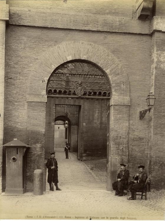 Entrance of the Vatican.