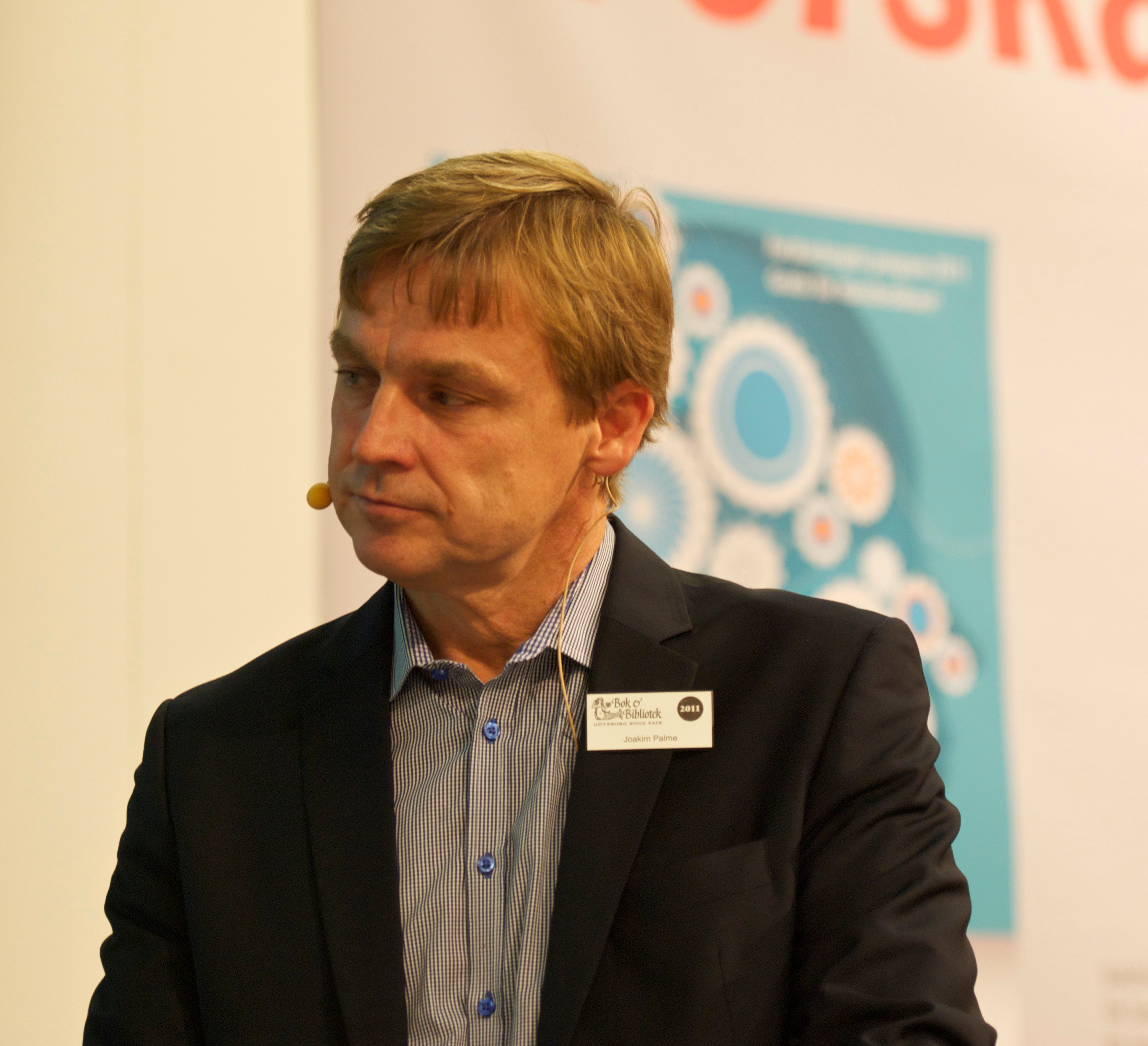 Palme at the 2011 [[Göteborg Book Fair]]