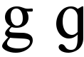 File:LETTRE MINUSCULE LATINE G vs LETTRE MINUSCULE LATINE G CURSIF.png