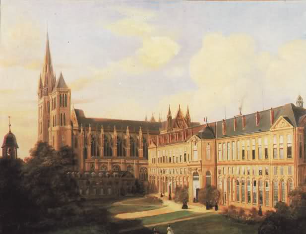 La Basilique Saint-Denis au XIXe siècle, Musée de la Légion d'honneur