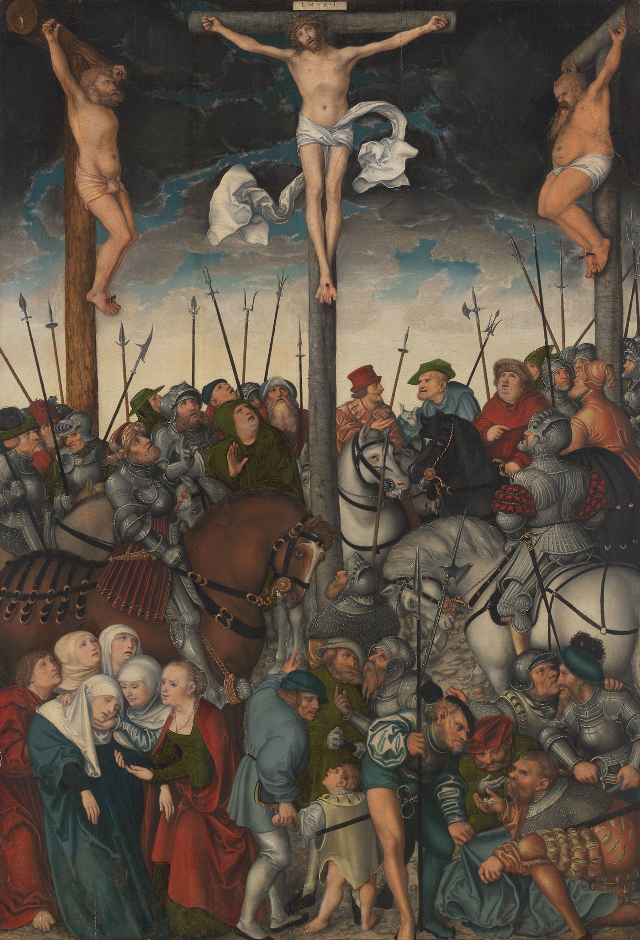 File:Lucas Cranach (I) - Crucifixion, 1538 (Chicago).jpg - 维基