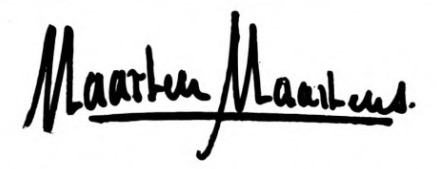 File:Maarten Maartens Signature.jpg