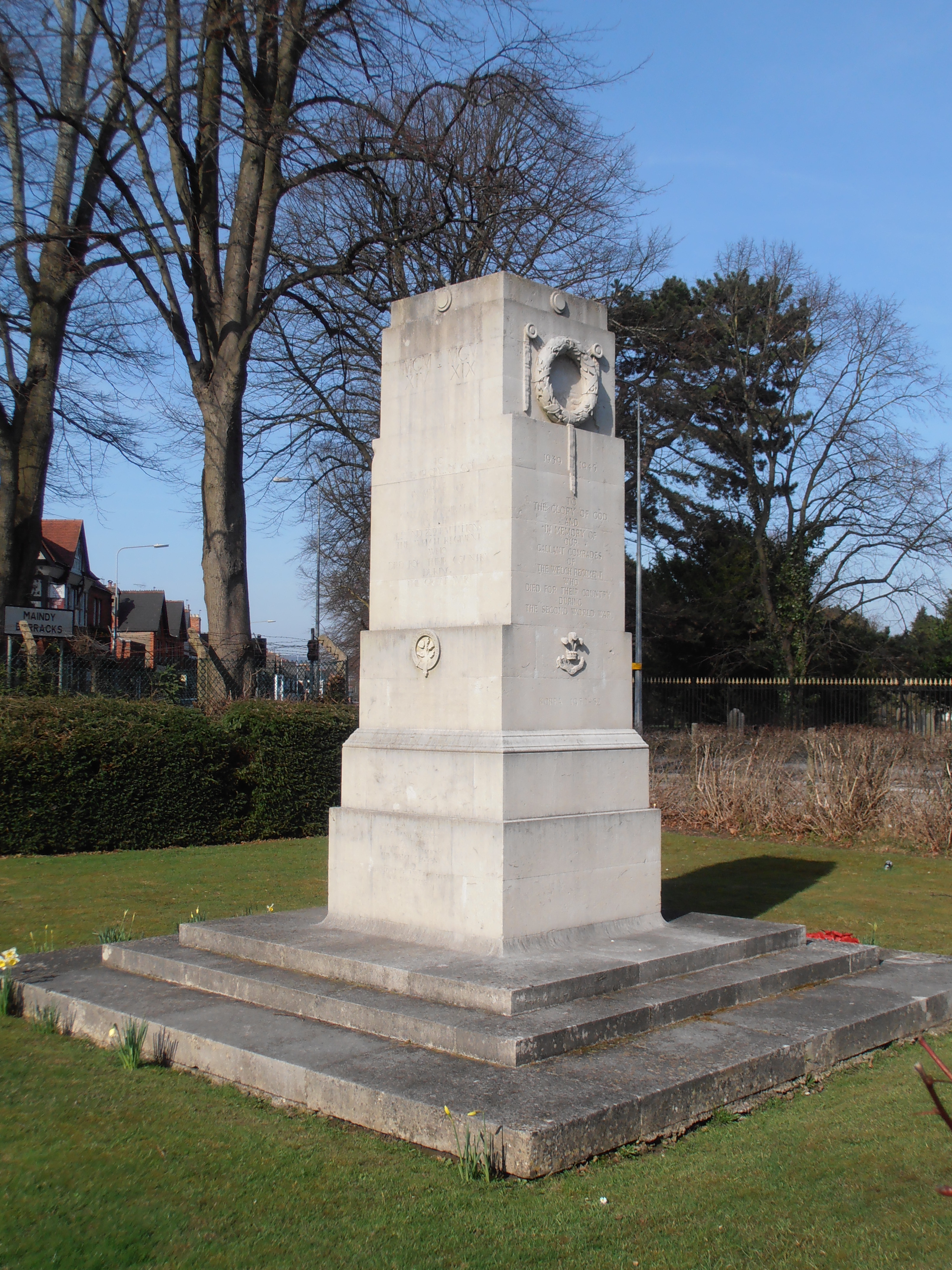 Welch Regiment War Memorial