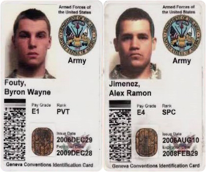 File May 2007 Soldier Kidnappings Id Cards Jpg Wikimedia Commons