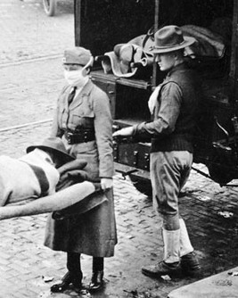 File:Red Cross nurse and soldier detail, 1918 Flu Victim, St. Louis (cropped).jpg