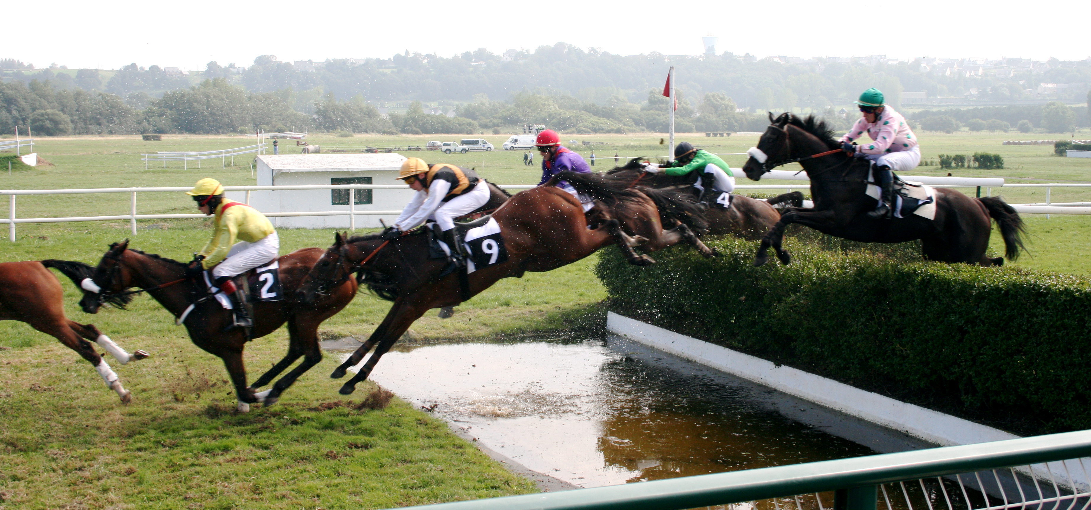 Steeplechase (horse racing) - Wikipedia