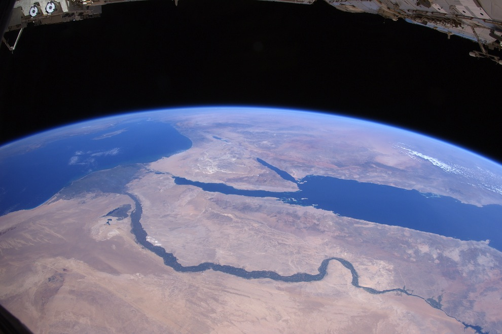 Nile River from space