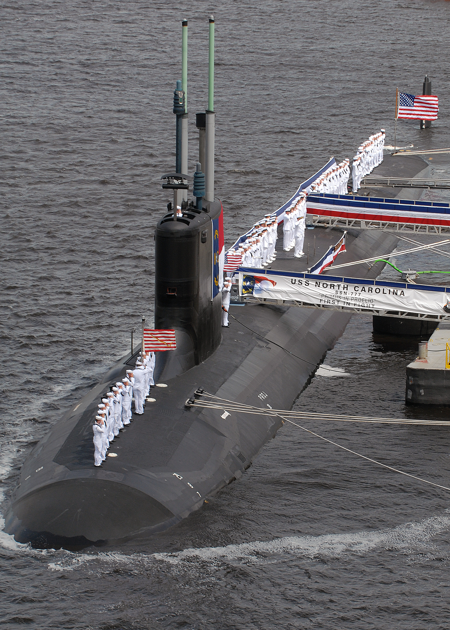 Uss North Carolina Ssn 777 Wikipedia