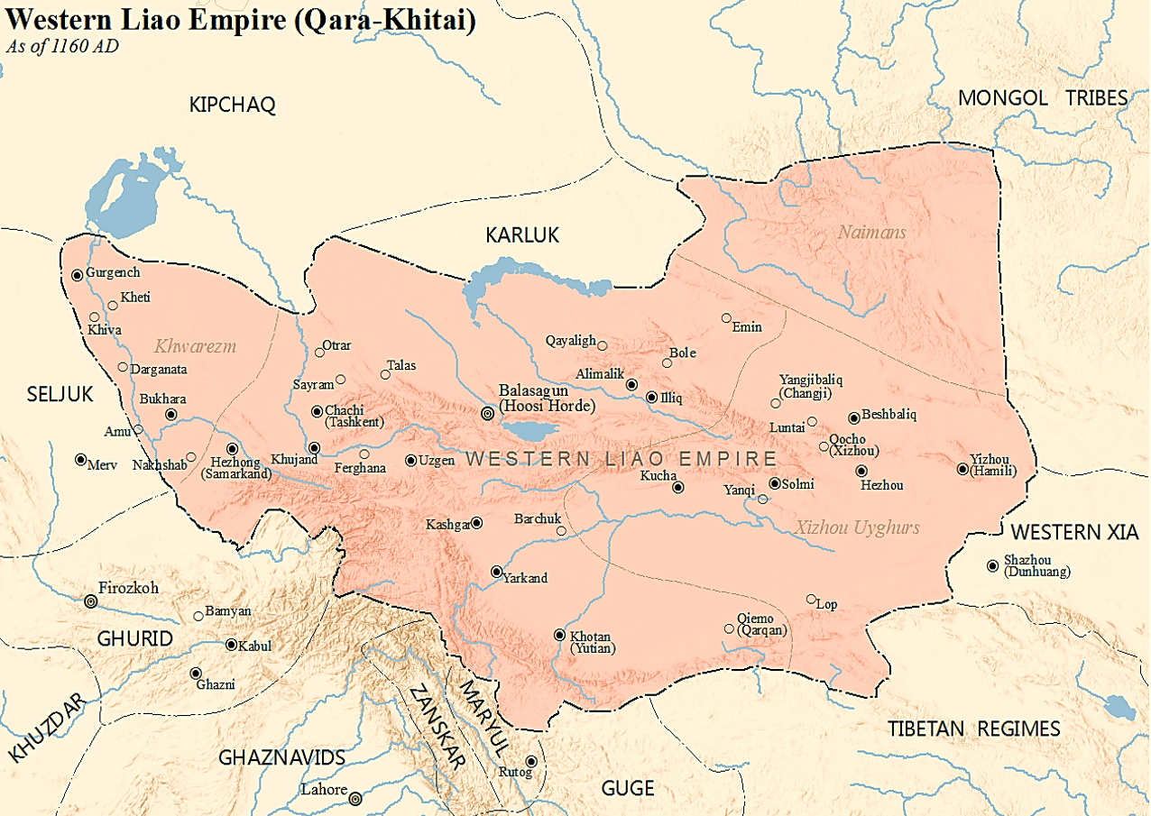 conquête de l empire qara khitaï