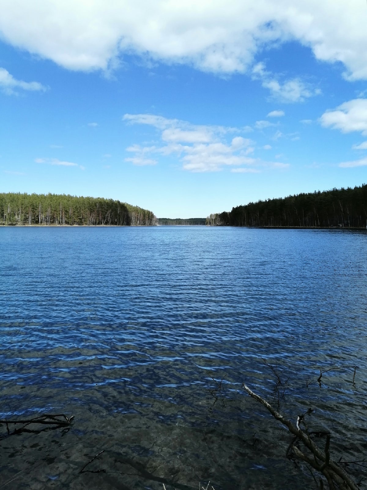 Воробьево озеро Приозерск