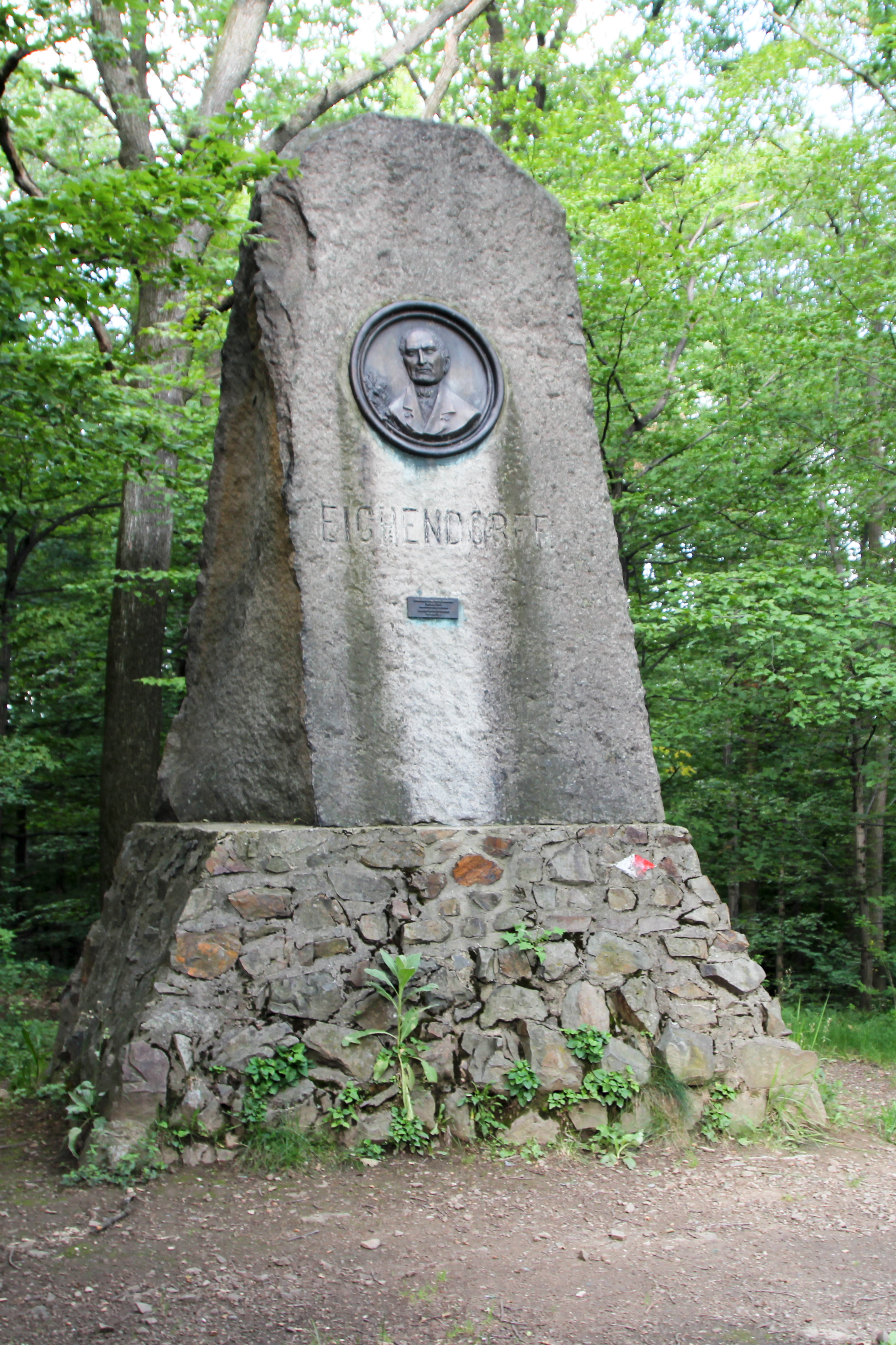 Monumento a Eichendorff en [[Prudnik