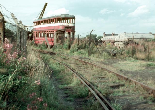 File:A Scrapped Tram in Leeds - geograph.org.uk - 1357840.jpg