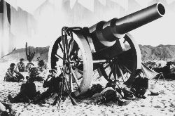 A Matadeira (The Killer), a British-manufactured cannon used in the War of Canudos by the Brazilian Army against the rebels. It was pulled by 21 pairs of oxen and fired only once.