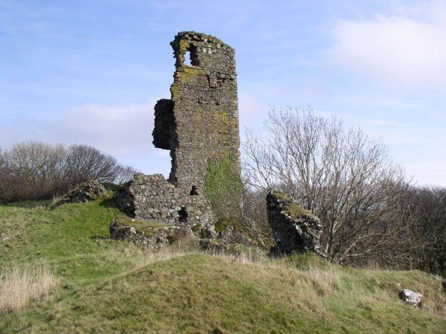 Remains of Ardstinchar Castle