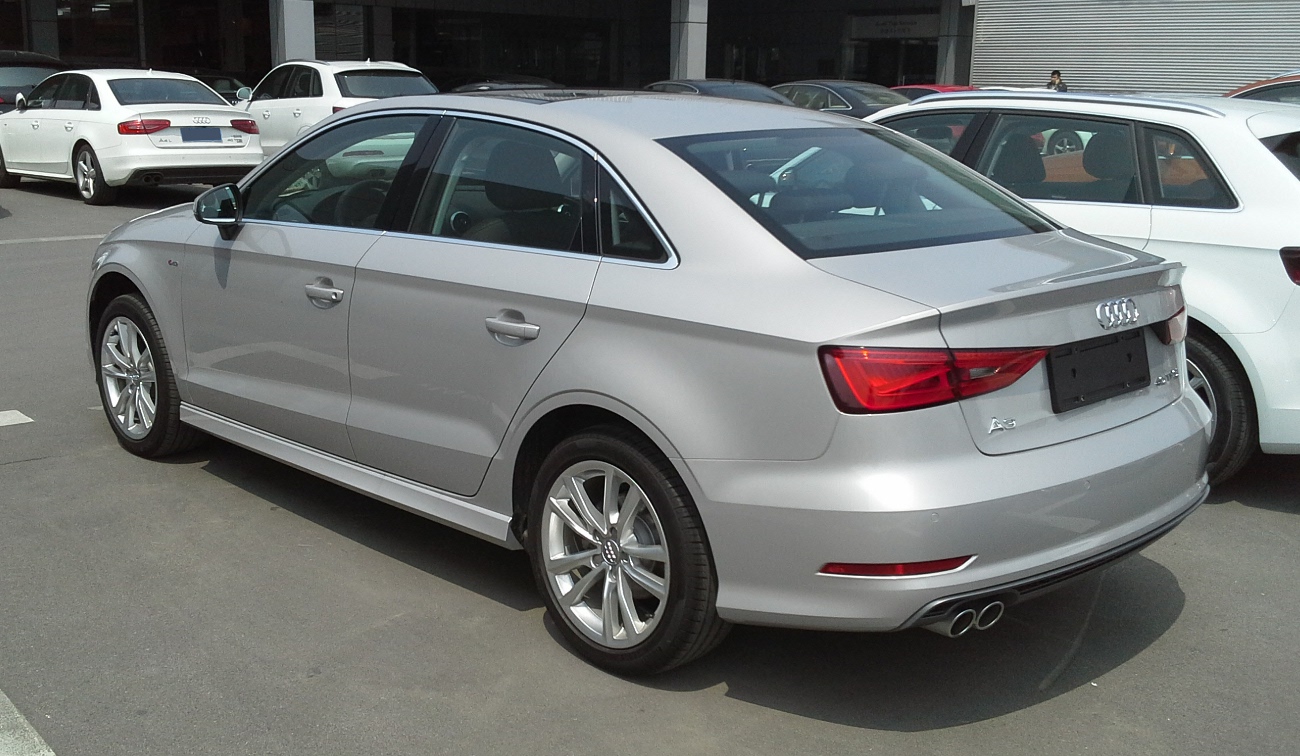 File:Audi A3 8V sedan 02 China 2014-04-14.jpg - Wikimedia Commons