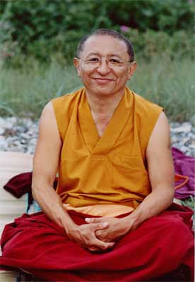 <span class="mw-page-title-main">Chökyi Nyima Rinpoche</span> Tibetan Buddhist teacher and meditation master