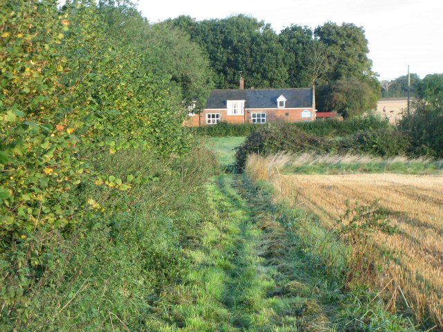 File:Down to school on a dewy morning - geograph.org.uk - 563695.jpg