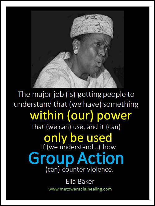 Ella Baker photo with quote