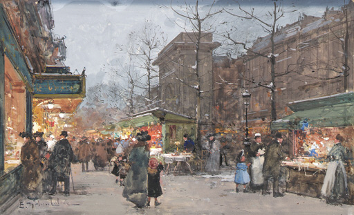 File:Eugène Galien-Laloue Paris Boulevard Bonne Nouvelle 1.jpg