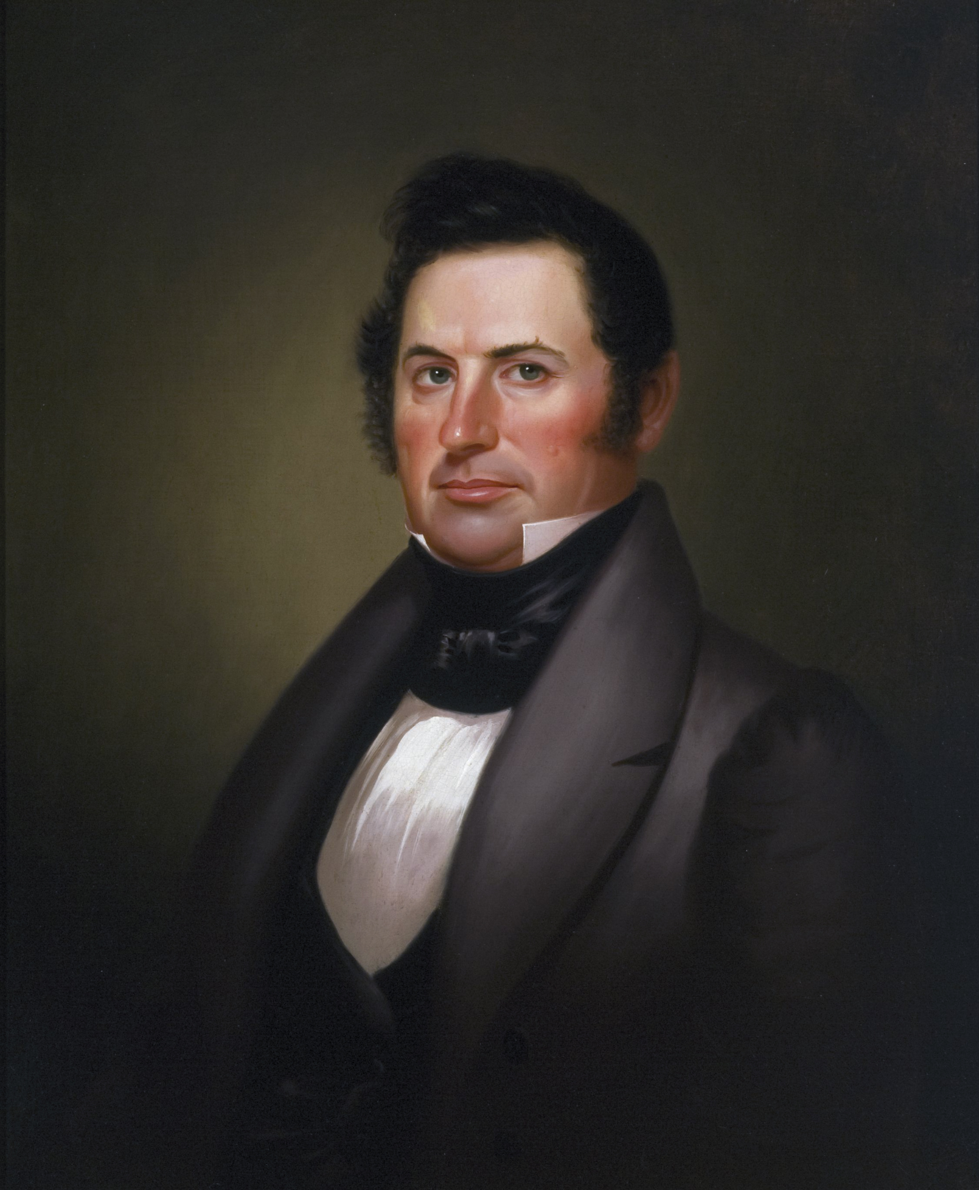 Portrait by [[George Caleb Bingham]].