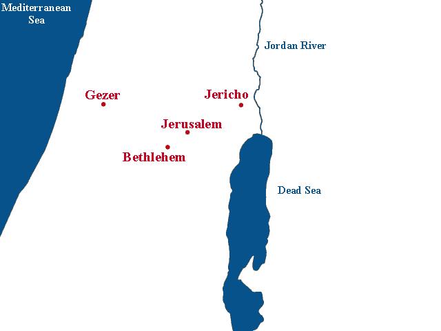 Gezer Map