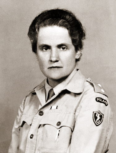 Lanckorońska in 1945