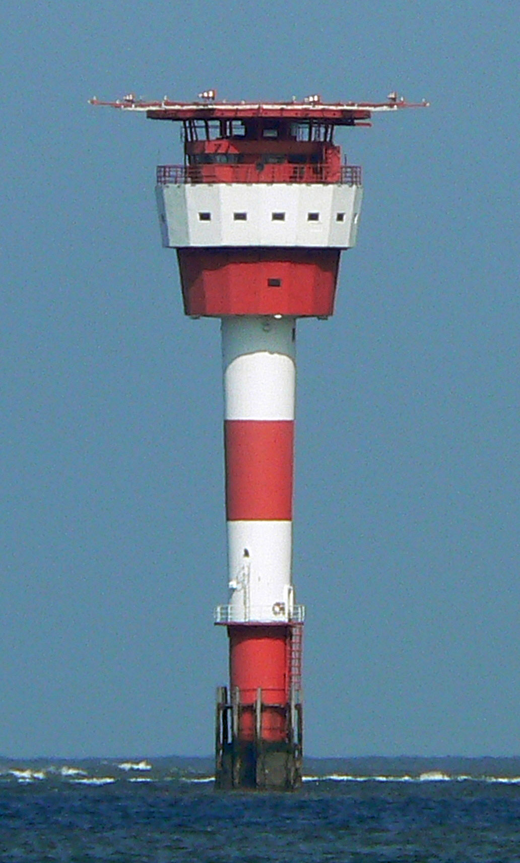 Der Leuchtturm Großer Vogelsand im Bundesland Schleswig-Holstein in der Region Nordsee/Außenelbe in der Übersicht aller Leuchttürme in Deutschland bei Natura Event.
