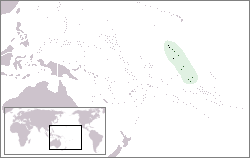 Mapa de las Islas de la Línea