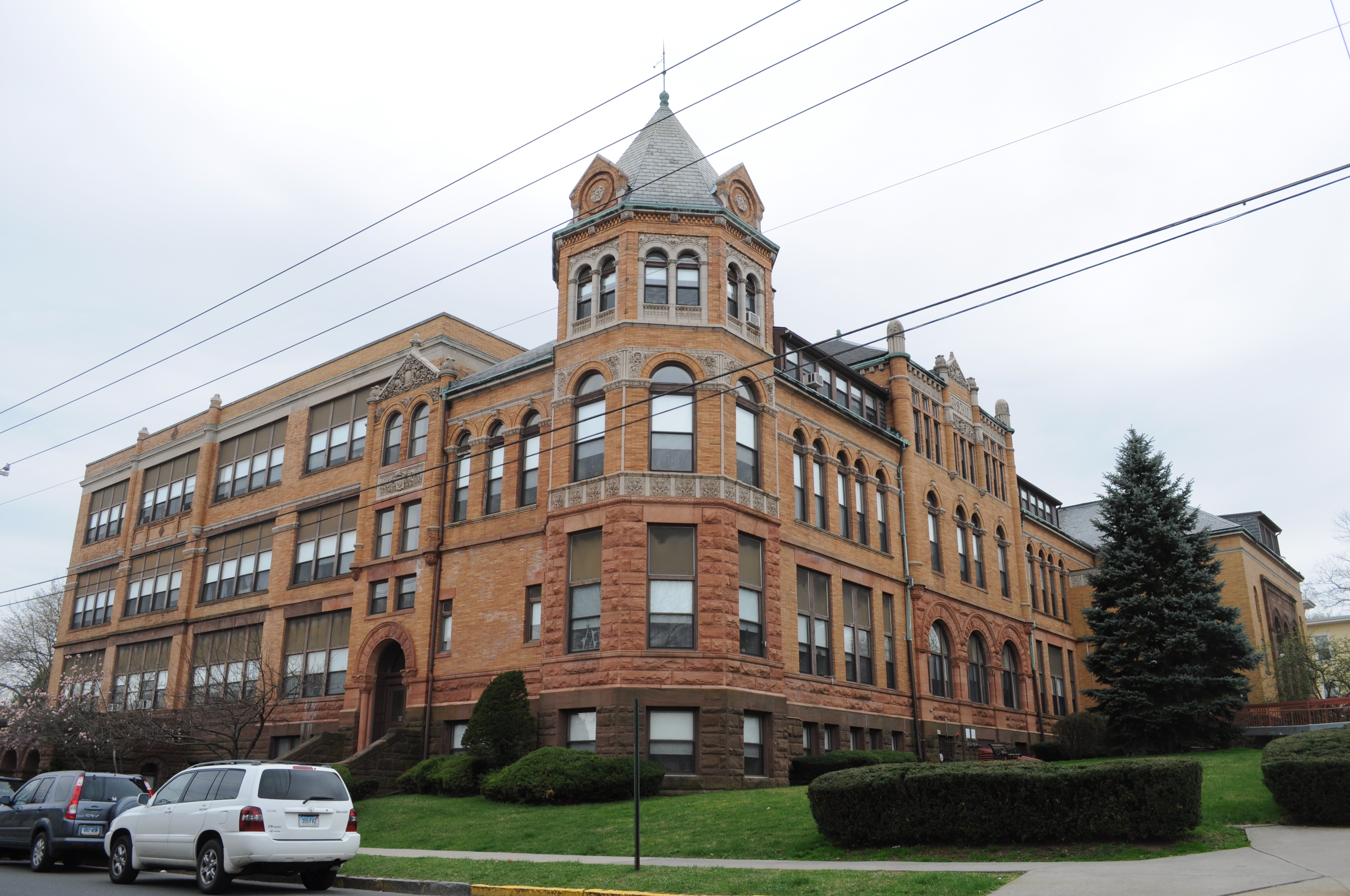 Middletown, CT - old high school 02.jpg. 