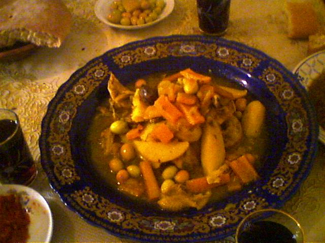 File:Moroccan Feast Chicken and Olives.jpg