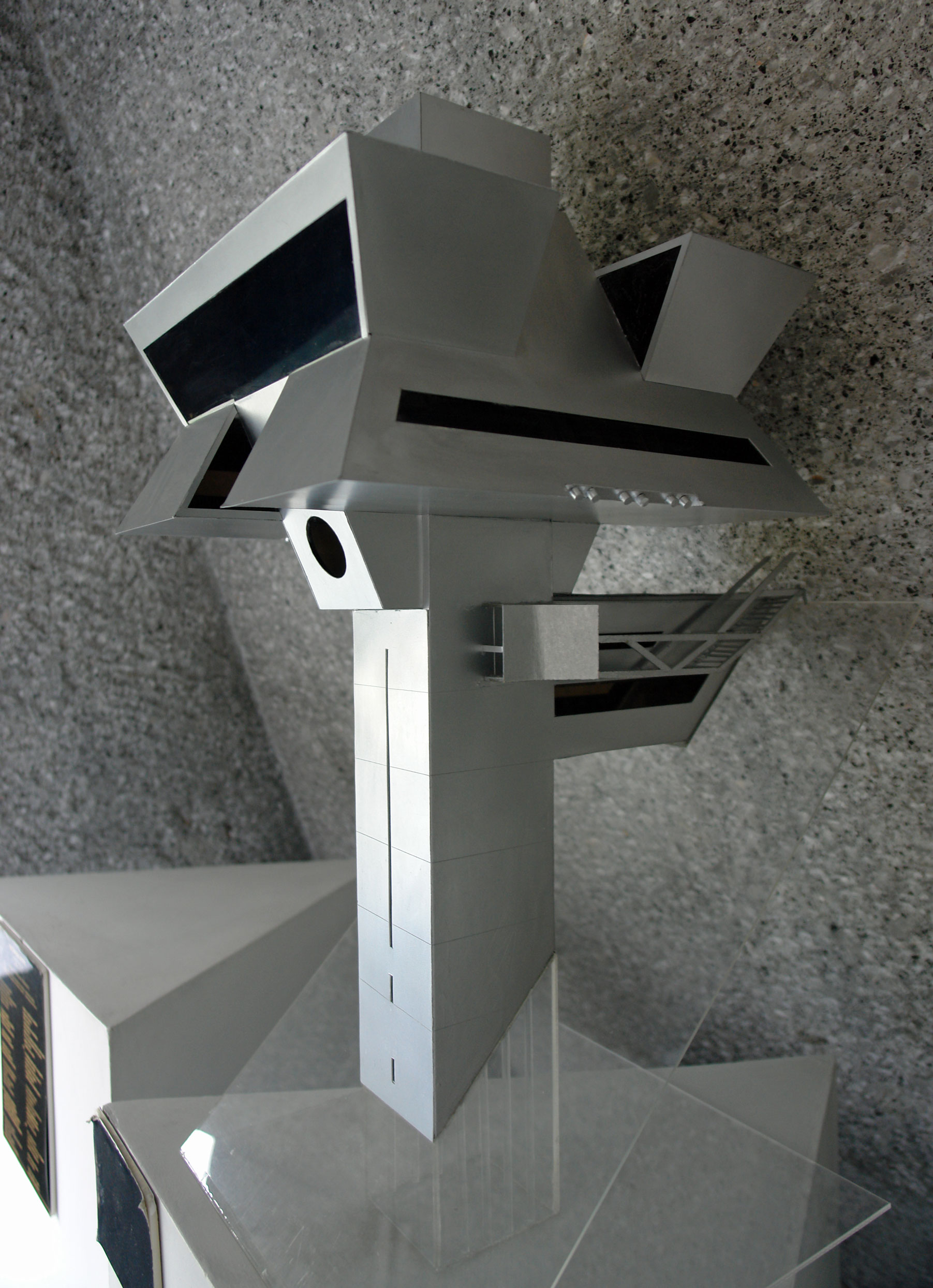 Model of 'Praxis', the Architect's Studio in Mexico City