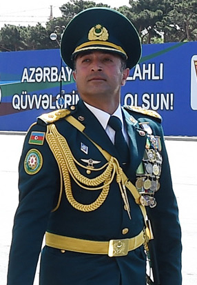 Rasul Taghiyev at the Day of the Armed Forces of Azerbaijan 2018.jpg
