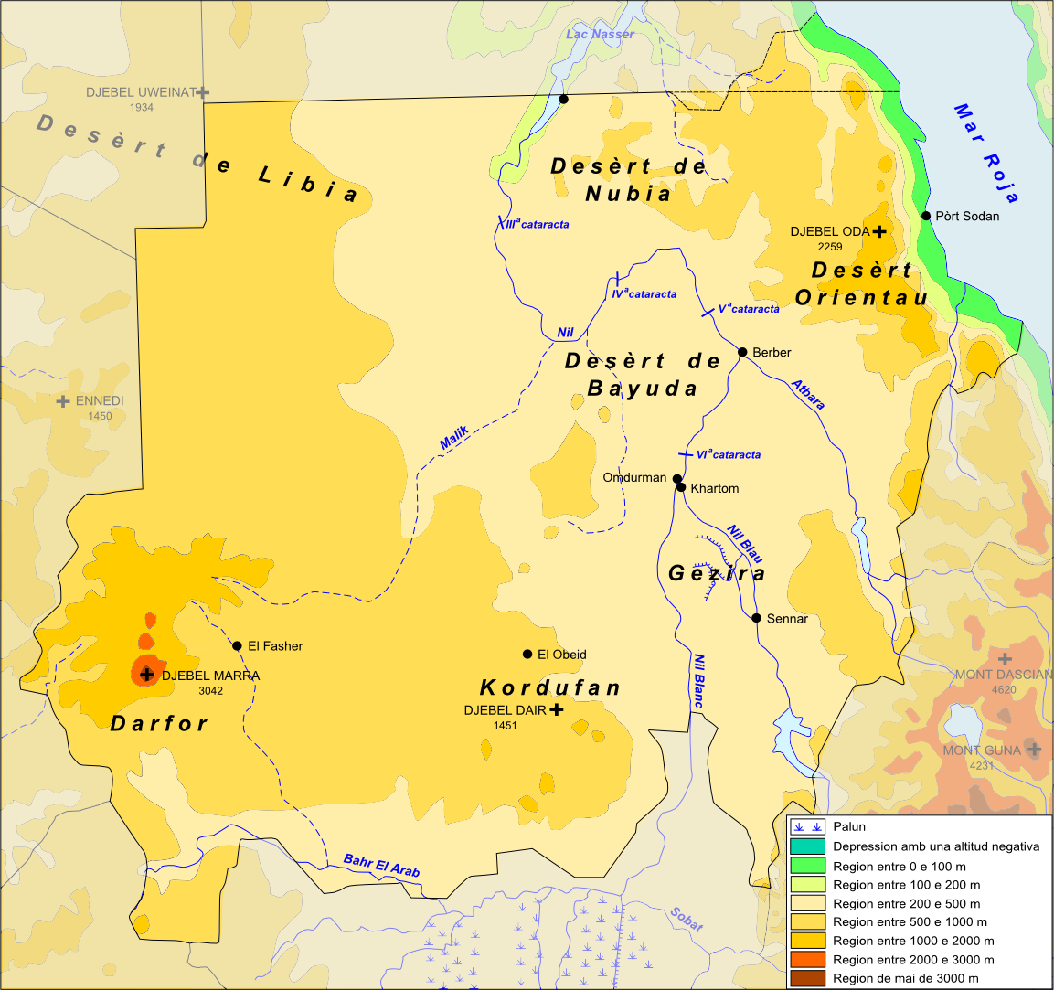 Регионы 2000. Нагорье Дарфур на карте. Хребет Джебель бани на карте Африки. Джебель-Усдум карта. Хребет Джебель-бани на карте Африки находится.