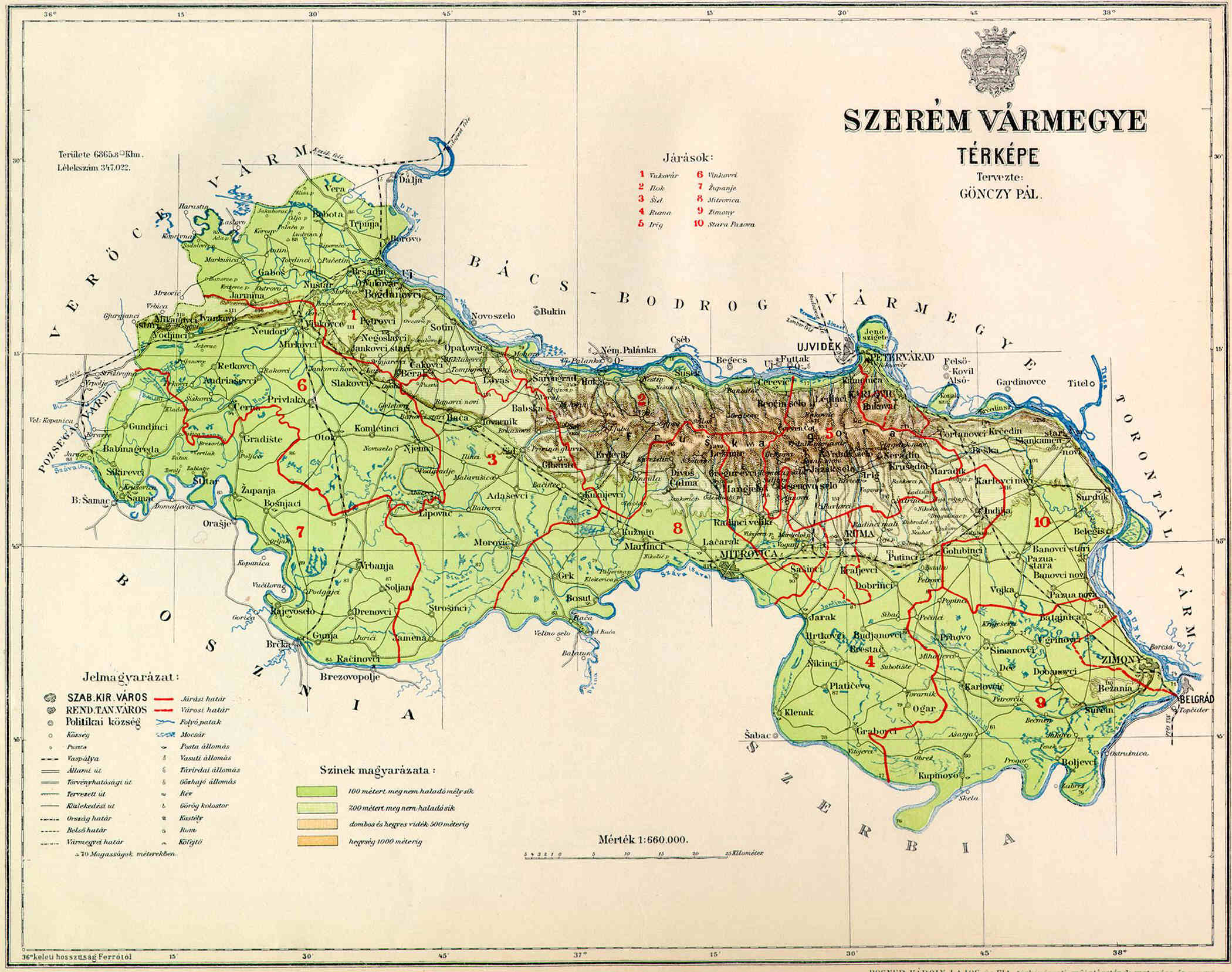 karta slavonije i vojvodine Razgraničenje nakon 1945.   Stranica 6   Forum.hr karta slavonije i vojvodine