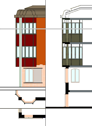 File:TIZIANELLA, MILANO, 1961, alzato, sezione.png