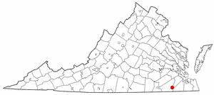 <span class="mw-page-title-main">National Register of Historic Places listings in Franklin, Virginia</span>