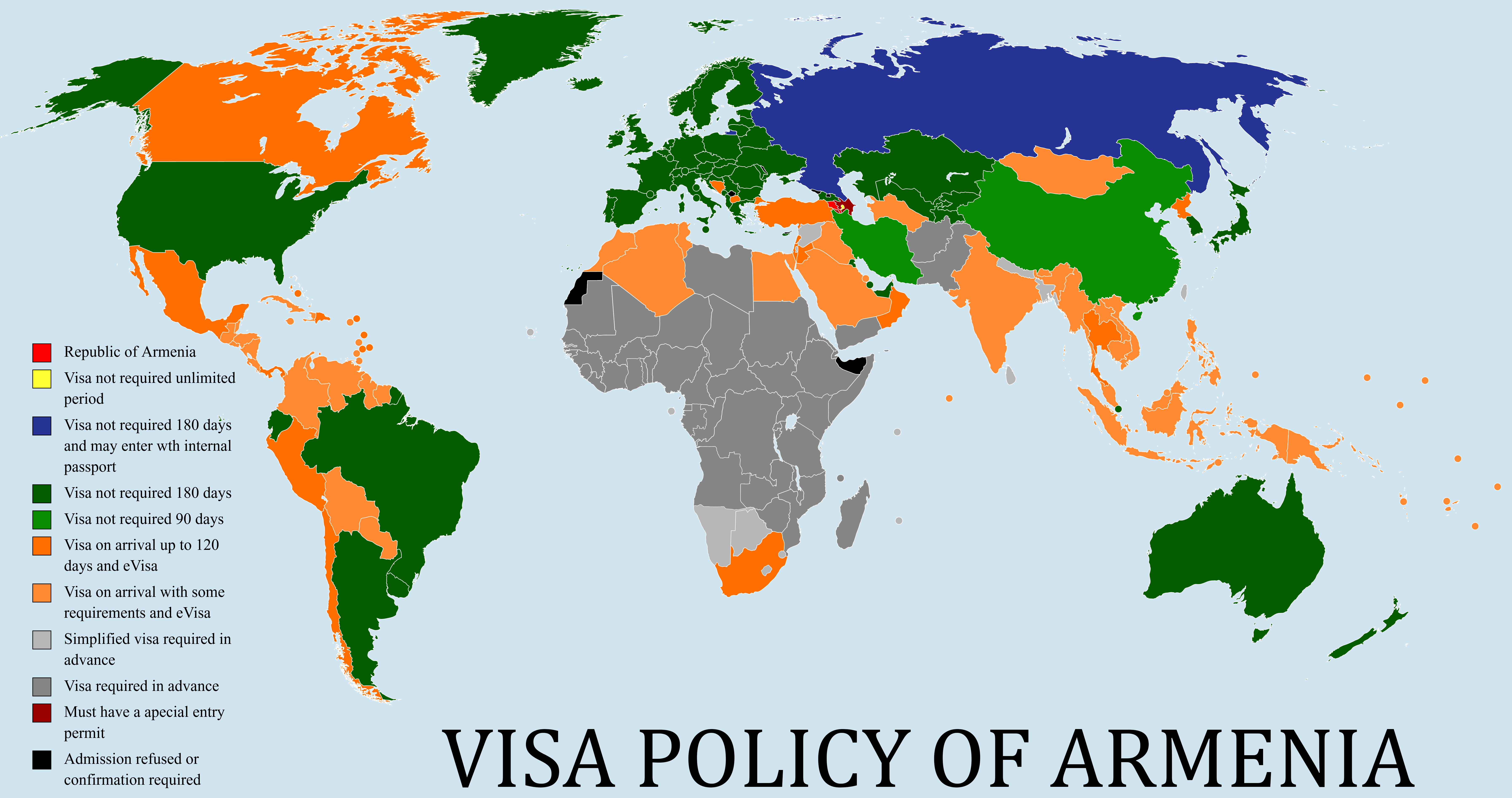 Visa policy of Armenia.png