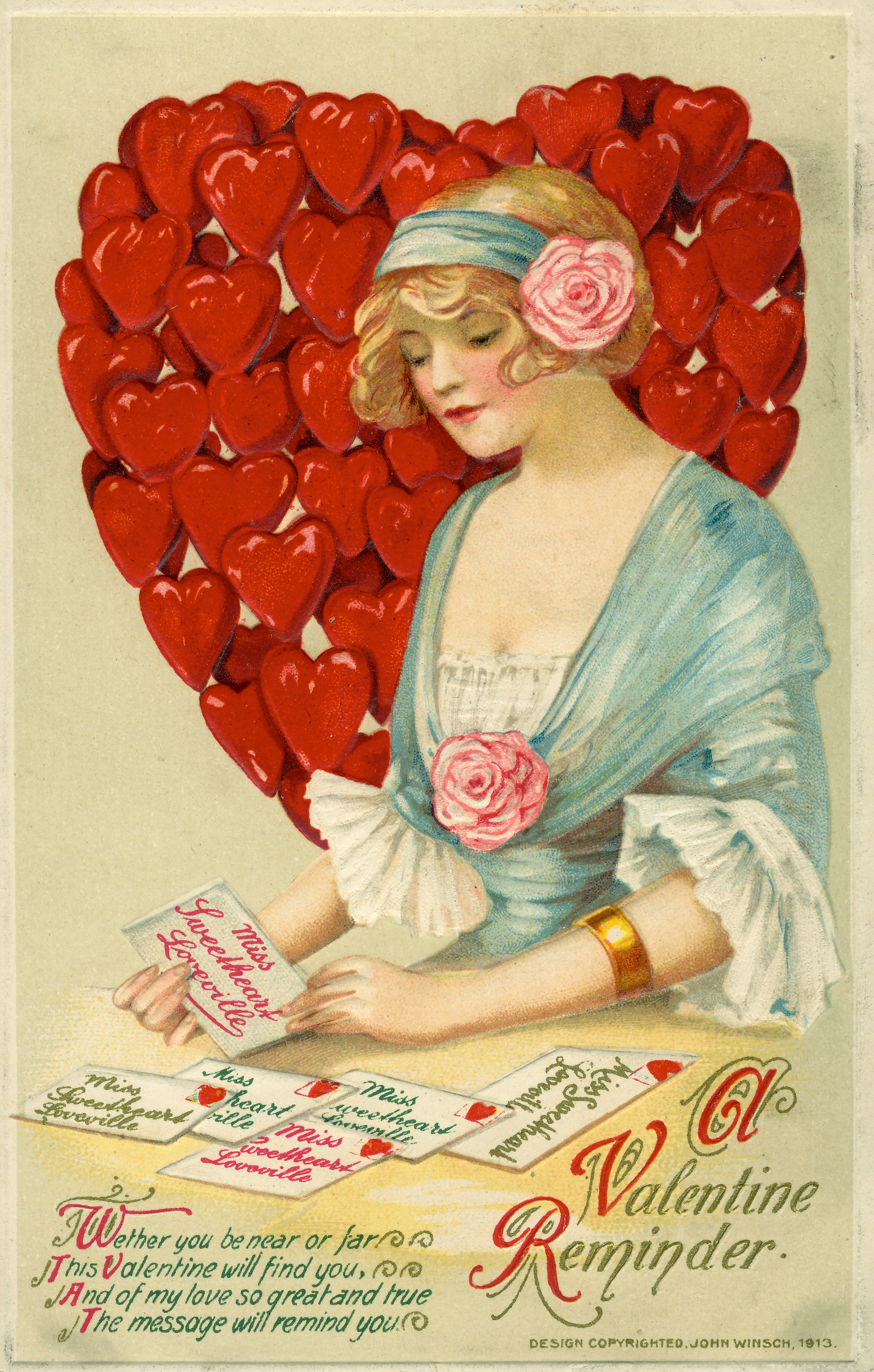 File:A Valentine Reminder. Wether (sic) you be near or far This Valentine  will find you, And of my love so great and true The message will remind  you..jpg - Wikimedia Commons