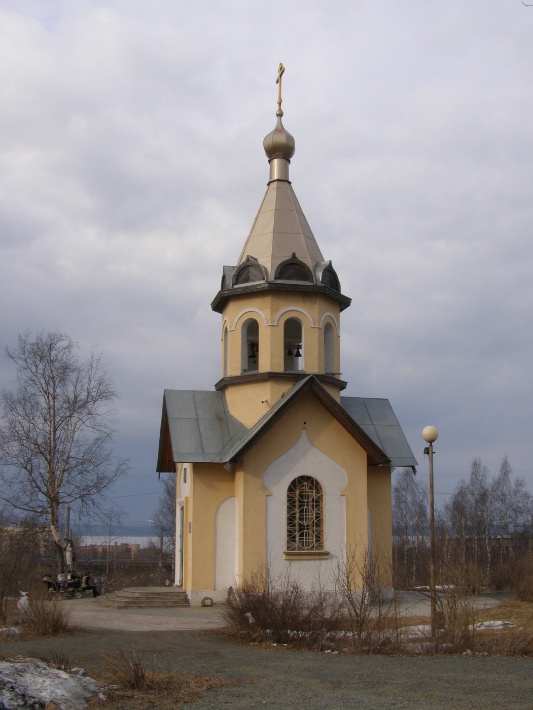 Файл:Петропавловская часовня в Петрозаводске.jpg — Википедия