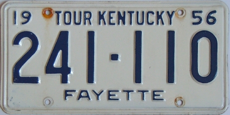 File:1956 Kentucky passenger license plate.jpg