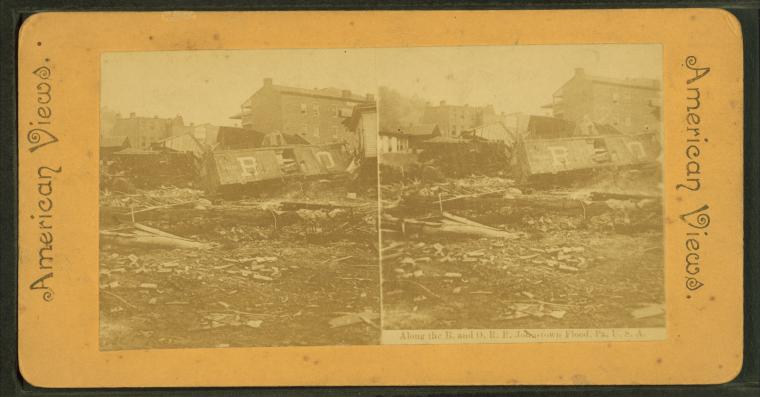 File:Along the B. & O. R.R., Johnstown flood, Pa., U.S.A, from Robert N. Dennis collection of stereoscopic views 2.jpg